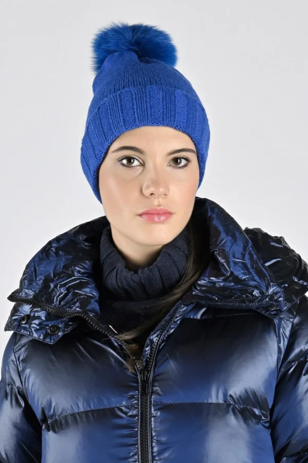 Cappello Con Pon Pon