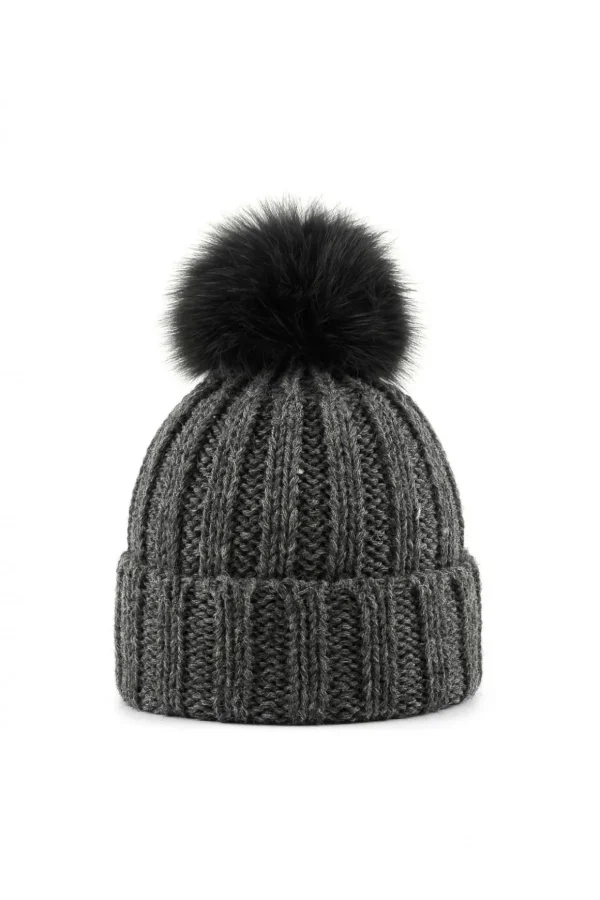 Cappello Pom Pelliccia