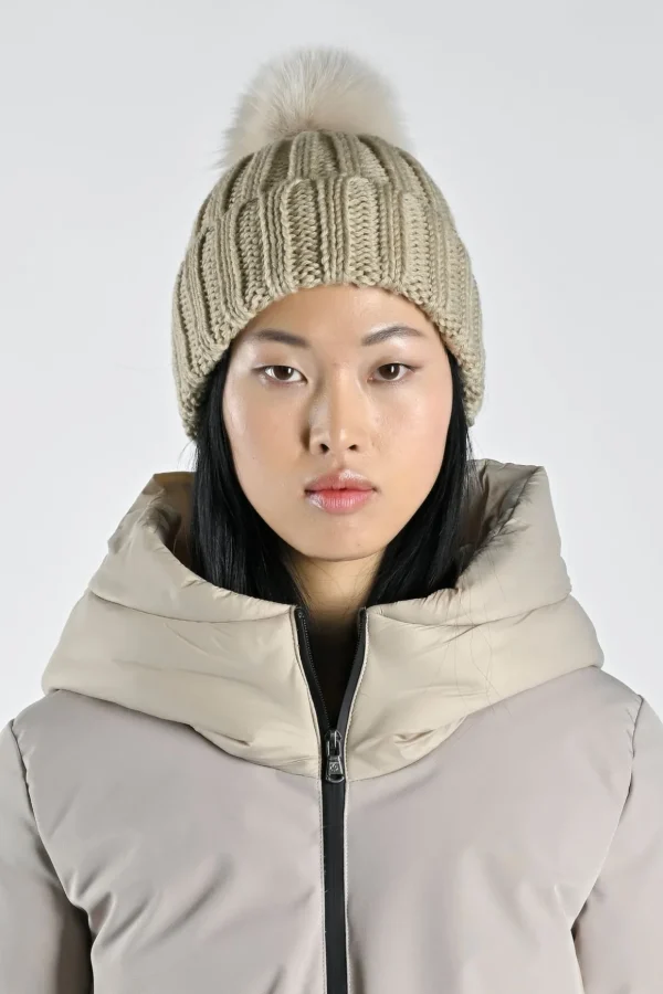 Cappello Pom Pelliccia