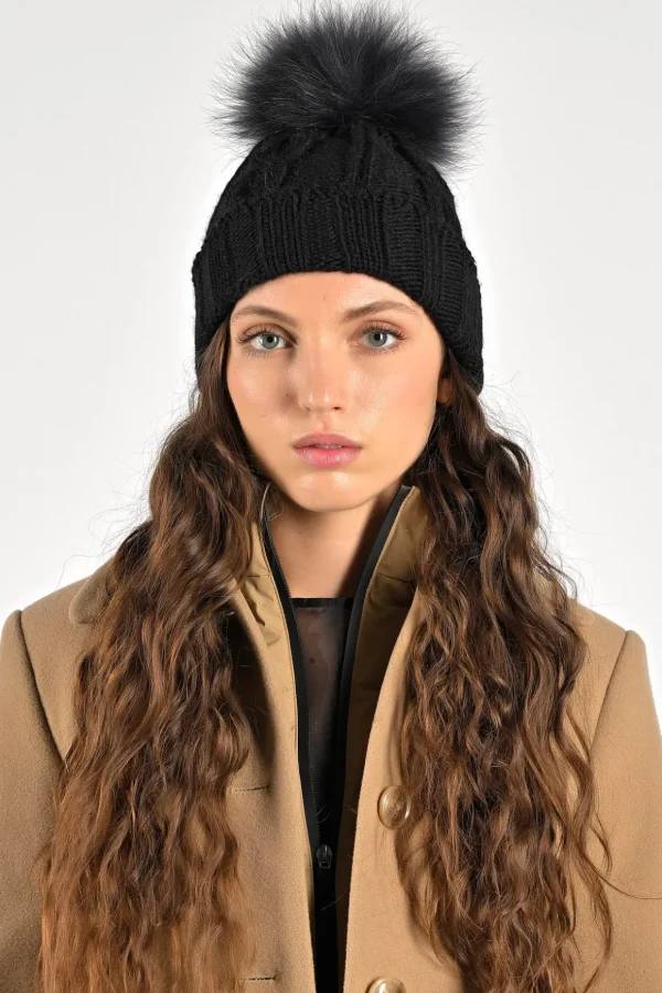 Cappello Pom Pelliccia Murmasky
