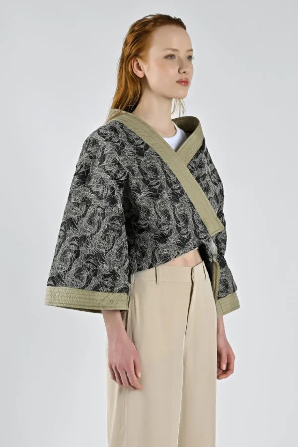 Kimono Zoe Manica Lunga