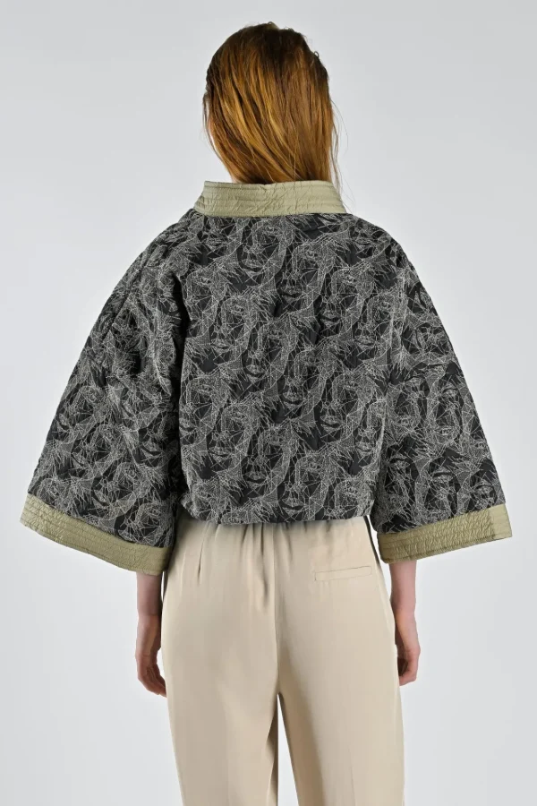 Kimono Zoe Manica Lunga