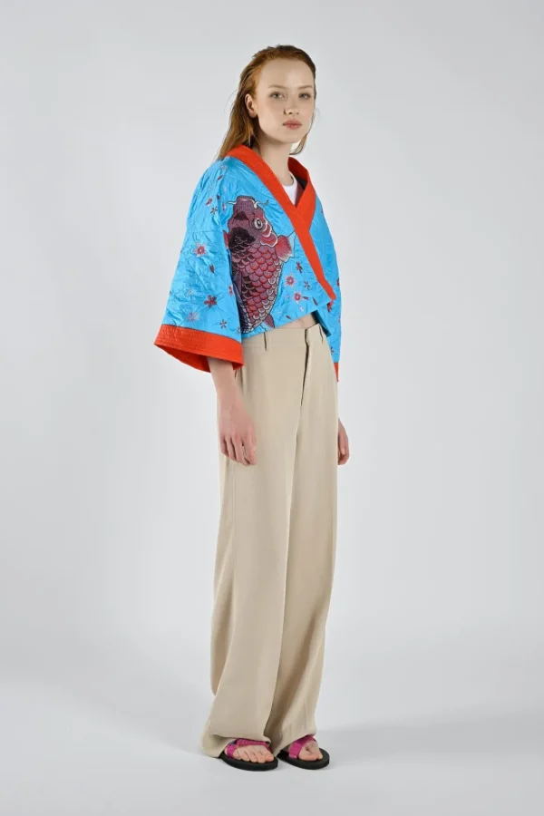 Kimono Zoe Manica Lunga
