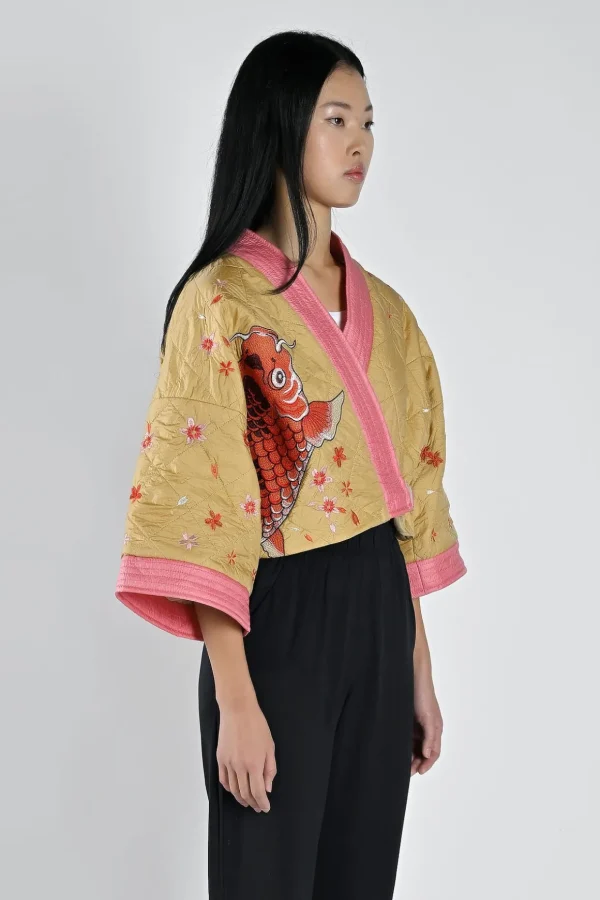 Kimono Zoe Manica Lunga