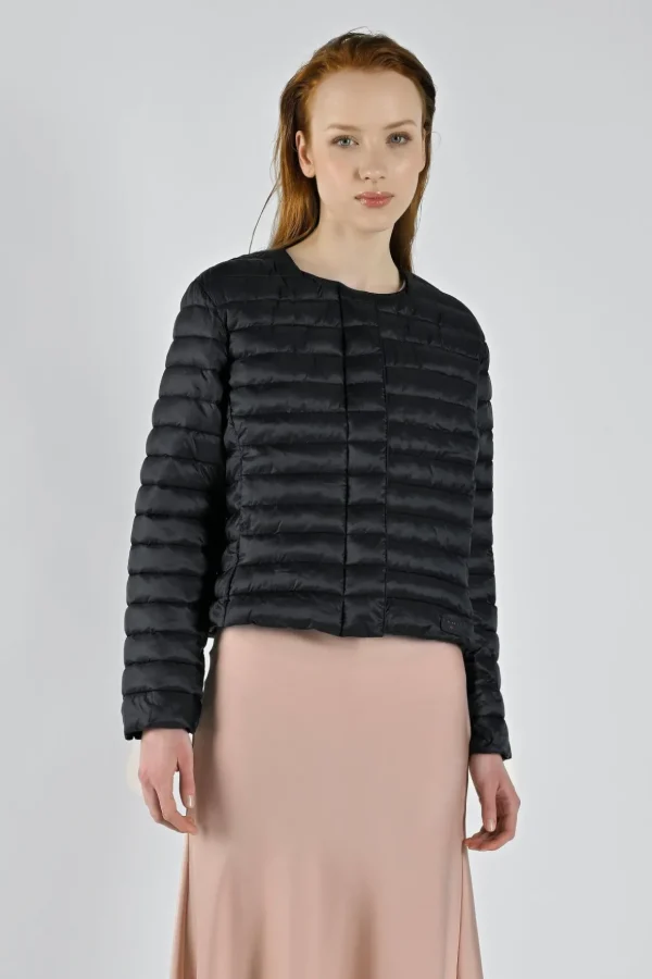 Piumino Corto Lila Recycled